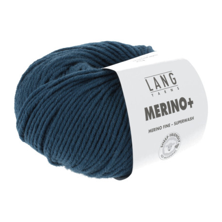 Lang Yarns Merino+ Stahlblau 0133 Preorder