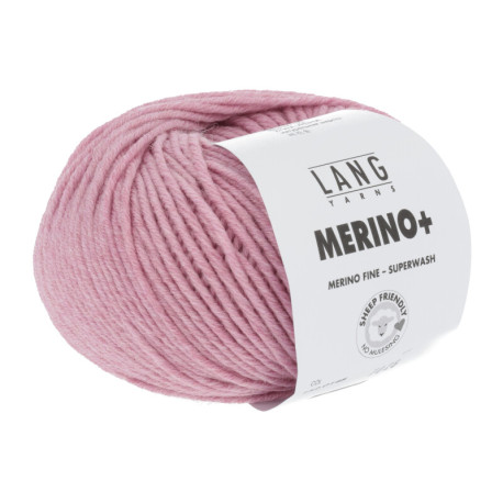Lang Yarns Merino+  Rosa Mélange 0148 Preorder