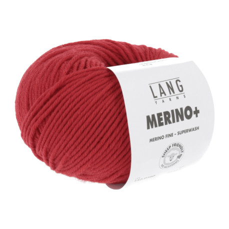 Lang Yarns Merino+ Feuerrot 0160 Preorder