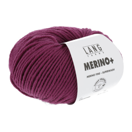 Lang Yarns Merino+ Fuchsia 0166 Preorder