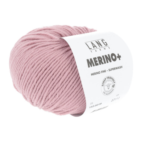Lang Yarns Merino+ Rosé 0219 Preorder
