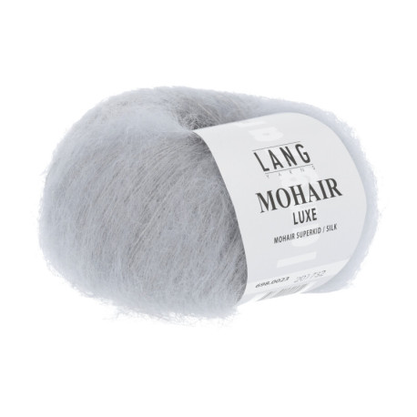 Lang Yarns Mohair Luxe Silber 0023 Preorder