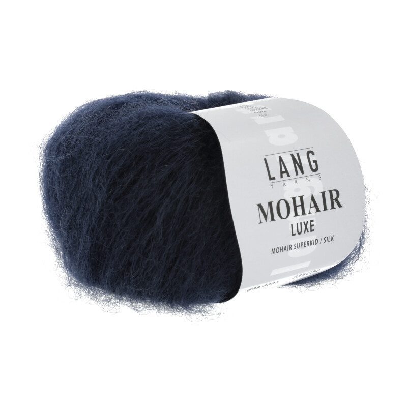 Lang Yarns Mohair Luxe Navy 0025 Preorder