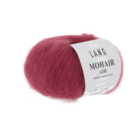 Lang Yarns Mohair Luxe Rot 0060 Preorder