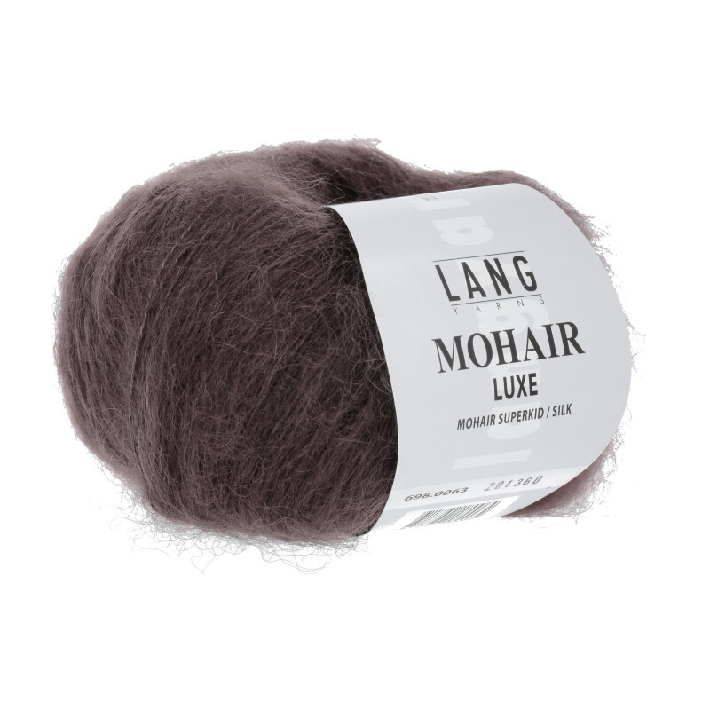 Lang Yarns Mohair Luxe Bordeaux 0063 Preorder