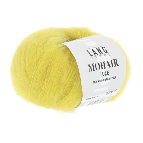Lang Yarns Mohair Luxe Gelb 0114