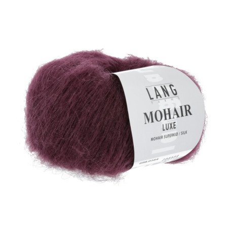 Lang Yarns Mohair Luxe Wein 0164