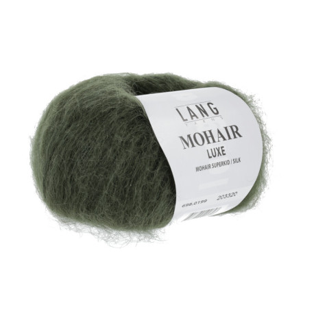 Lang Yarns Mohair Luxe Olive Dunkel 0199