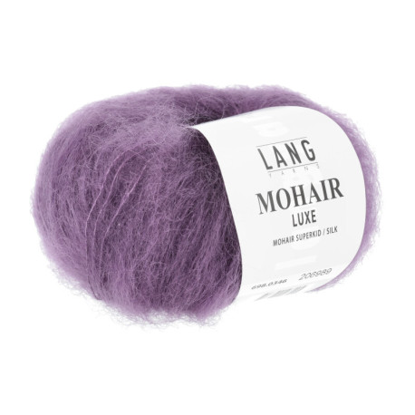 Lang Yarns Mohair Luxe Violett Mittel 0346