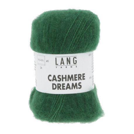 Lang Yarns Cashmere Dreams Dunkelgrün 0018