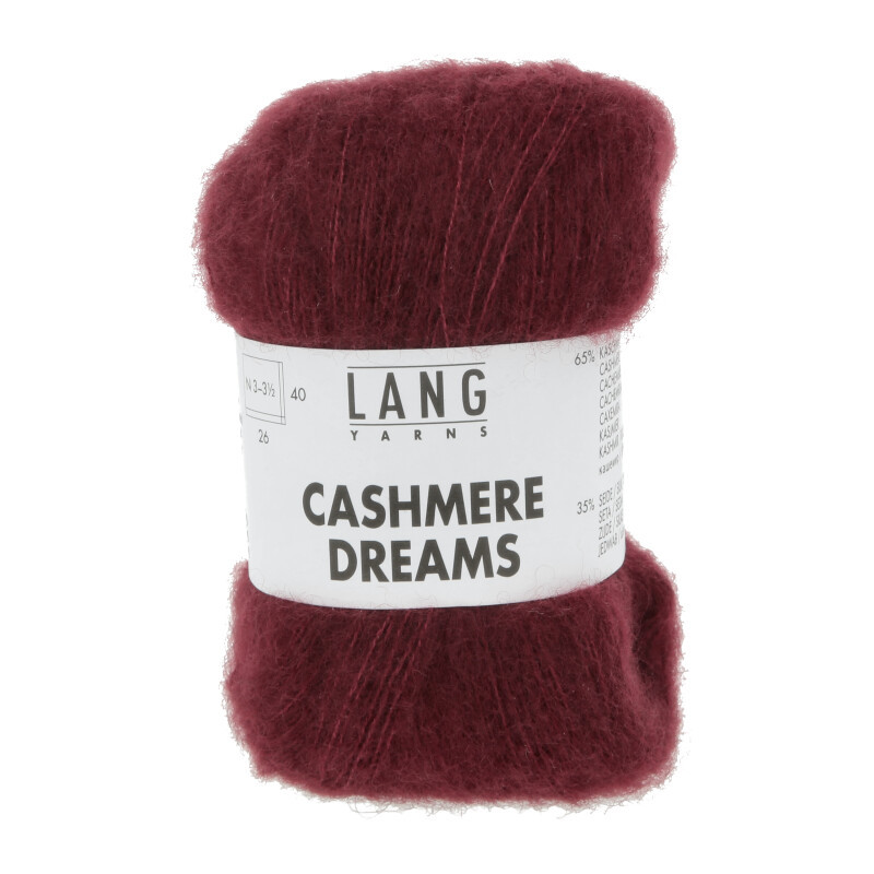 Lang Yarns Cashmere Dreams Bordeaux 0064