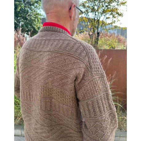 Petite Knit Storm Sweater Man Wollpaket