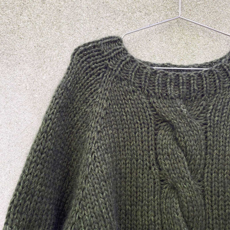 Knitting for Olive Snerle Sweater Wollpaket