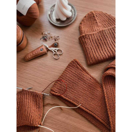 Rust Knitwear Serena Beanie Strickset