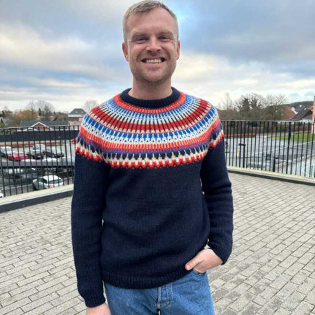 Petite Knit Celeste Sweater Man Wollpaket