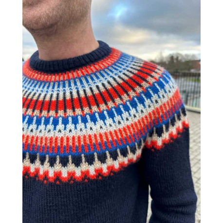 Petite Knit Celeste Sweater Man Wollpaket