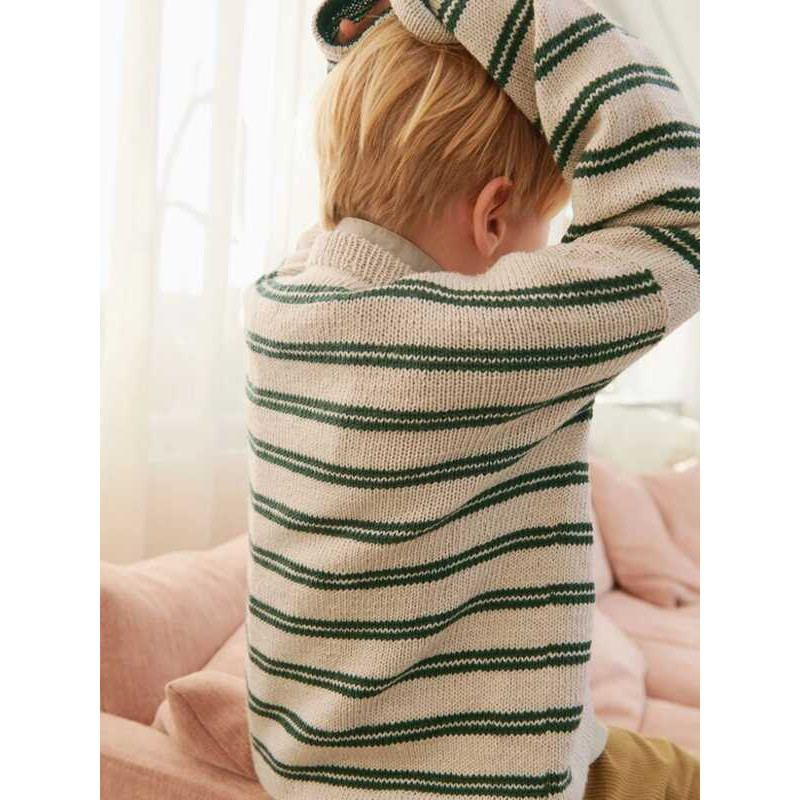 Sandnes 2401 6 Aron Sweater Junior Strickset