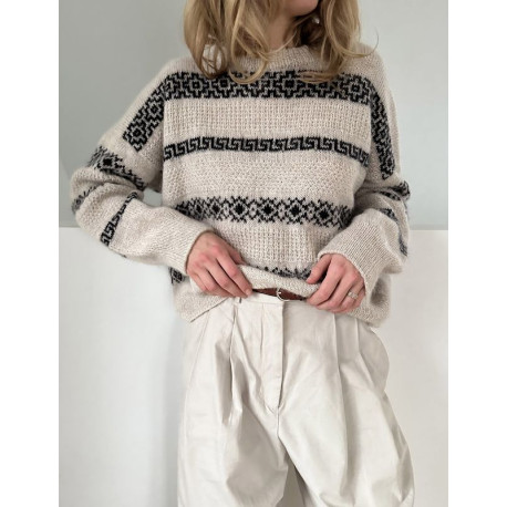 Le Knit Terracotta Sweater Wollpaket