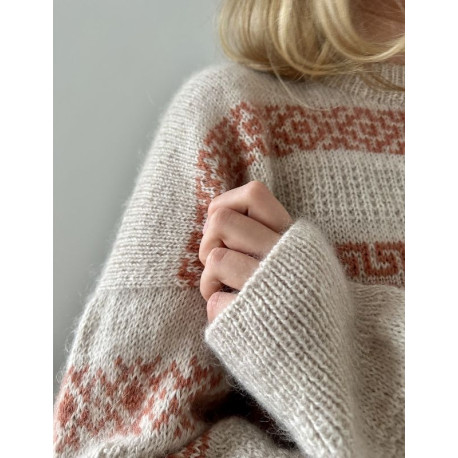 Le Knit Terracotta Sweater Wollpaket