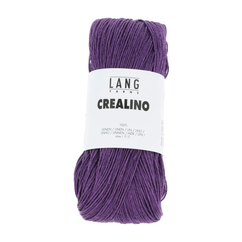 Lang Yarns Crealino Lila Dunkel 0046 Preorder