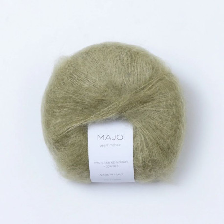 Majo Pearl Mohair Olive