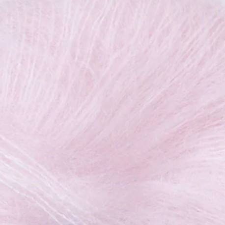 Majo Pearl Mohair Baby Pink Detail