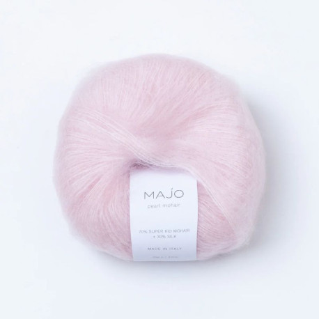 Majo Pearl Mohair Baby Pink