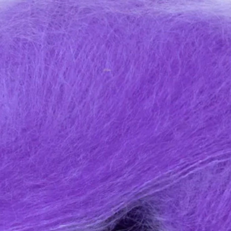 Majo Pearl Mohair Lavender Detail