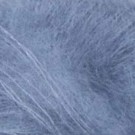 Majo Pearl Mohair Dusty Blue Detail