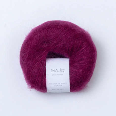 Majo Pearl Mohair Mulberry