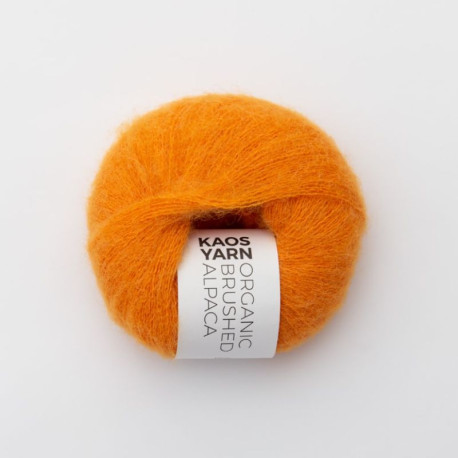 Kaos Yarn Organic Brushed Alpaca Courageous 2022