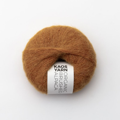 Kaos Yarn Organic Brushed Alpaca Glamorous 2025