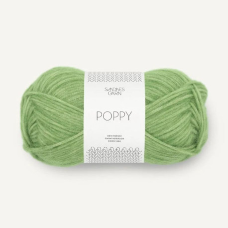 Sandnes Poppy Spring Green 8733 Preorder