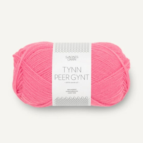 Sandnes Tynn Peer Gynt Bubblegum Pink 4315 Preorder