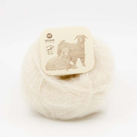 Mohair by Canard Brushed Lace Hvid 3000