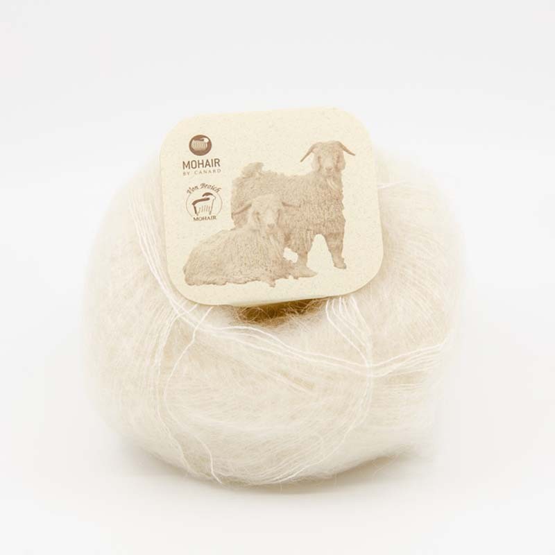 Mohair by Canard Brushed Lace Hvid 3000