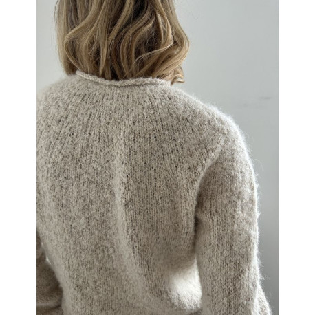 Le Knit -Plain Yoke Sweater Wollpaket