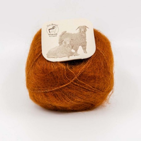 Mohair by Canard Brushed Lace Cognac 3048