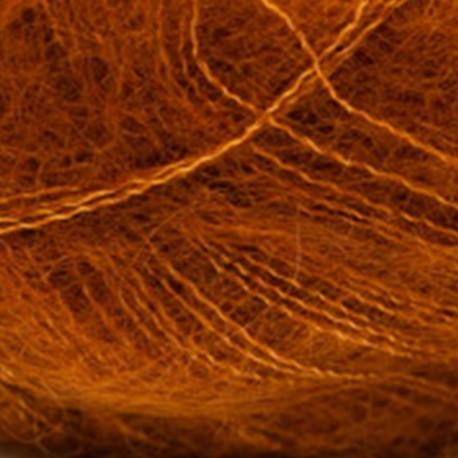 Mohair by Canard Brushed Lace Cognac 3048 Detail