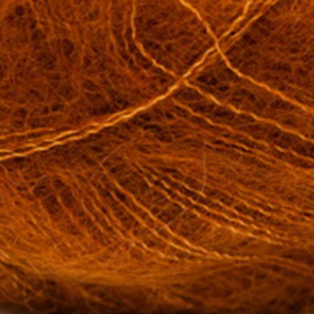 Mohair by Canard Brushed Lace Cognac 3048 Detail