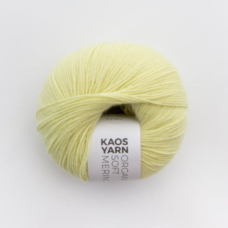 Kaos Yarn Organic Soft Merino Optimistic 1011