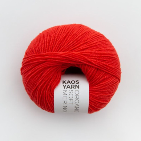 Kaos Yarn Organic Soft Merino Passionate 1031