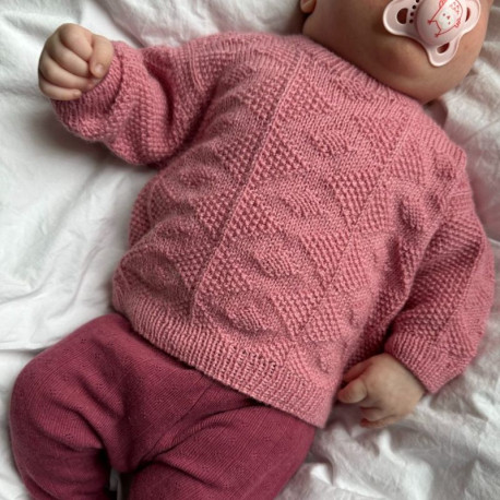 Petite Knit Esther Sweater Baby Wollpaket