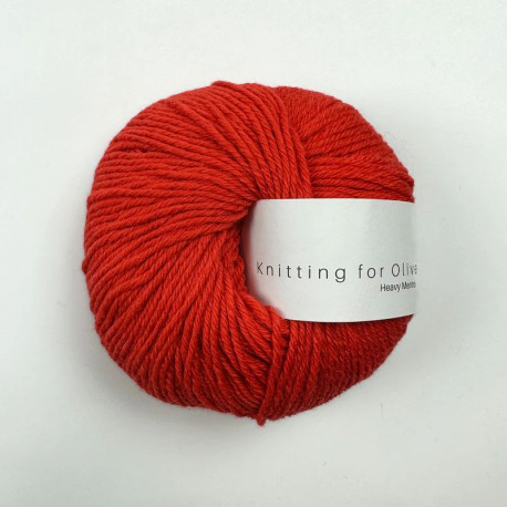 Knitting for Olive Heavy Merino Blood Orange