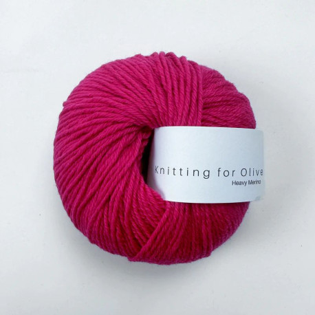 Knitting for Olive Heavy Merino Pink Daisies