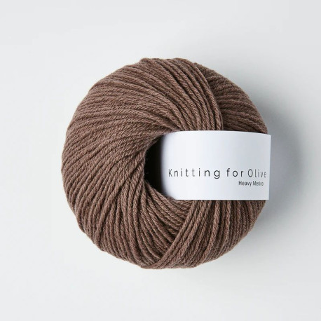 Knitting for Olive Heavy Merino Plum Clay