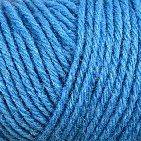Knitting for Olive Heavy Merino Poppy Blue Detail