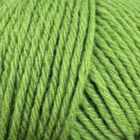 Knitting for Olive Heavy Merino Pea Shoots Detail