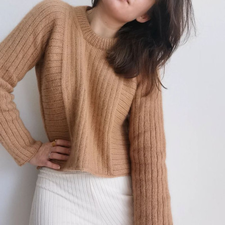 Ann.ka.thrin Basicribsweater Wollpaket