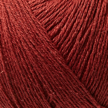 Knitting for Olive Pure Silk Gooseberry Red Detail